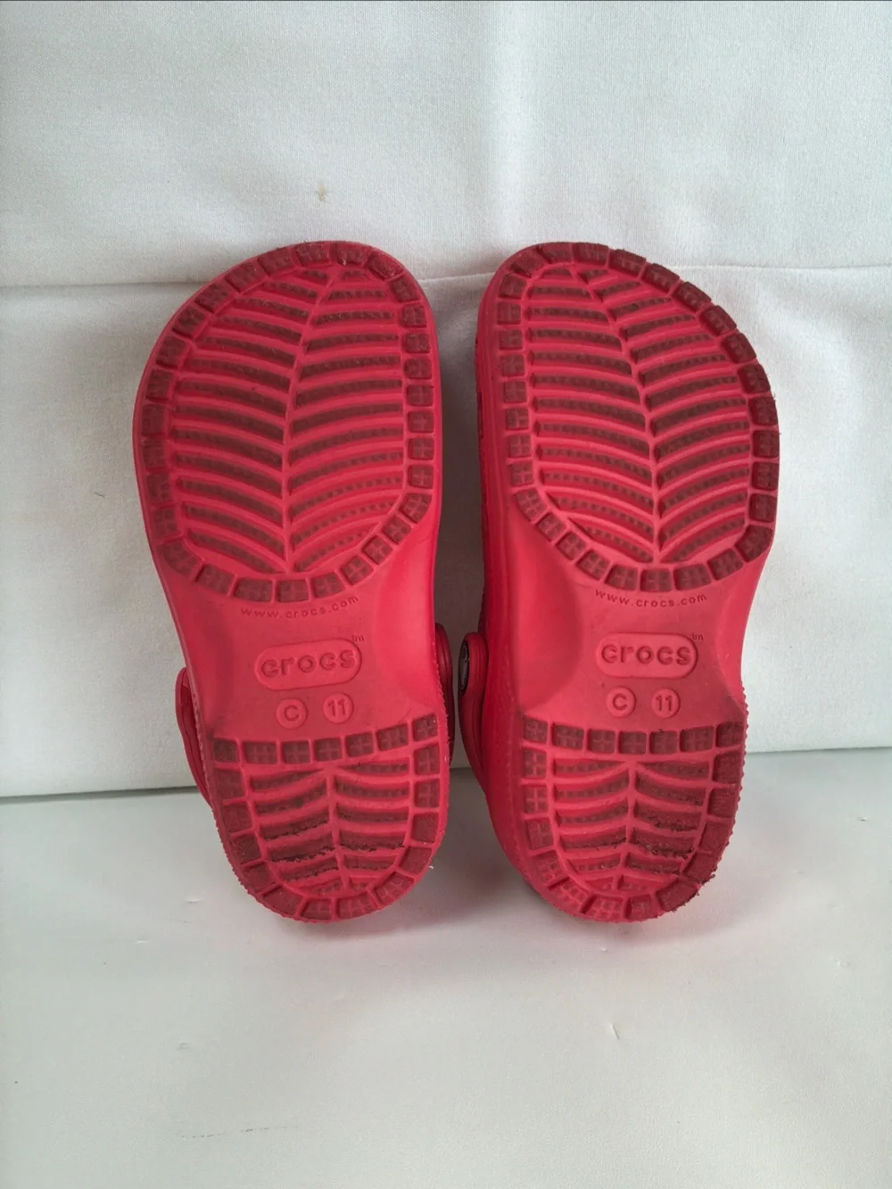 Crocs Red Kids Classic Clog Red Child / Youth Size C 11